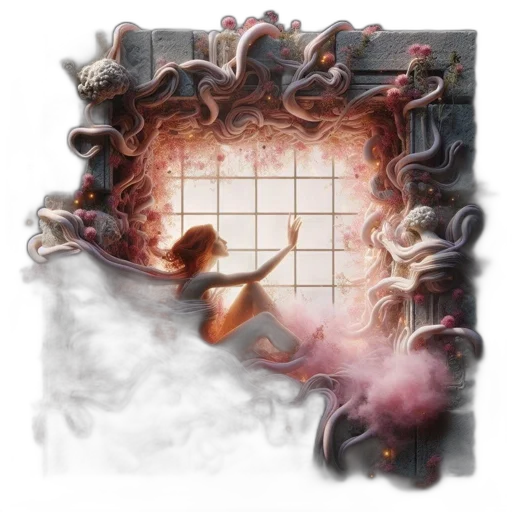 mask, concept art, fantasy art, pixel art transparent PNG cut-out