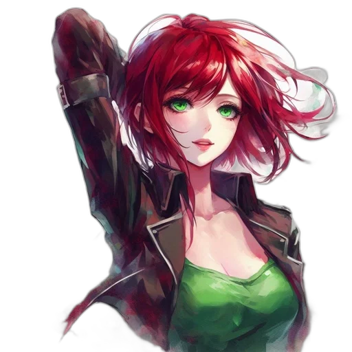 jacket, weapon, staff, fantasy art transparent PNG cut-out