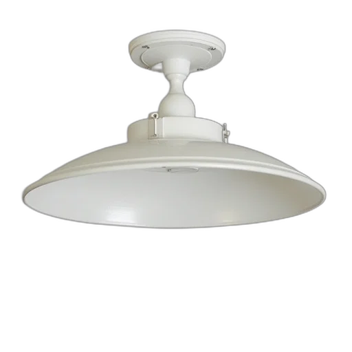 3d render, white, light, fixture transparent PNG cut-out