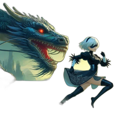 dragon, creature, concept art, fantasy art transparent PNG cut-out