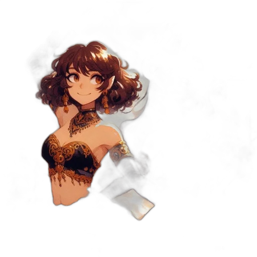 dress, crown, weapon, staff transparent PNG cut-out