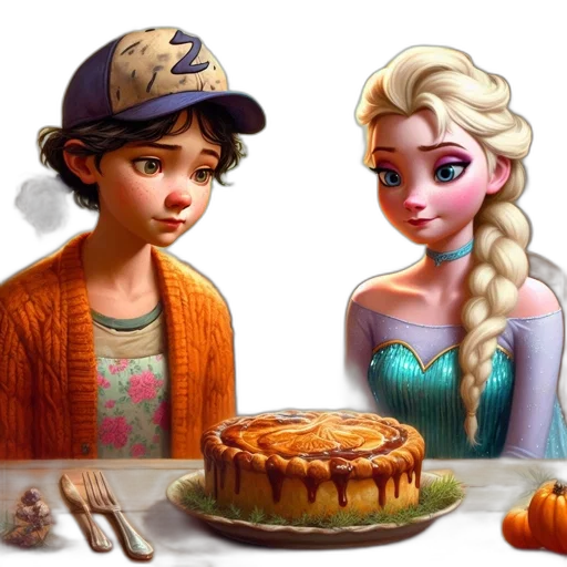 food, concept art, fantasy art, 3d render transparent PNG cut-out