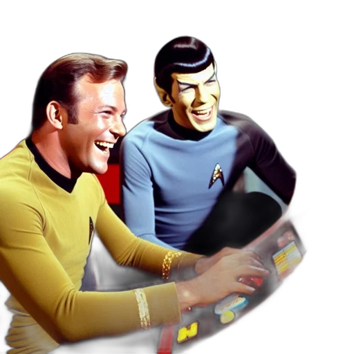 outer space, two, star, trek transparent PNG cut-out