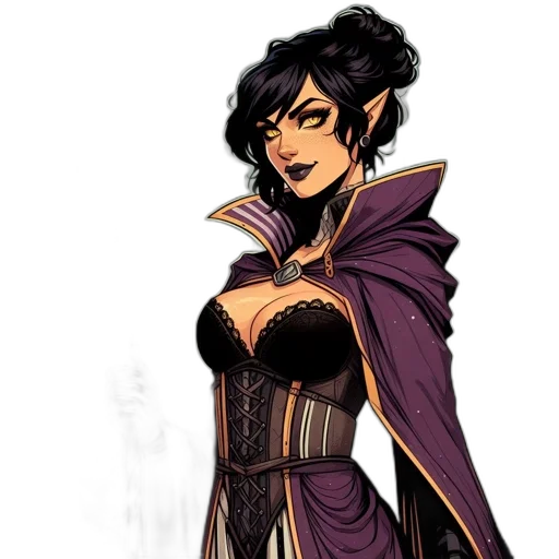 comic book art, concept art, fantasy art, cartoon transparent PNG cut-out