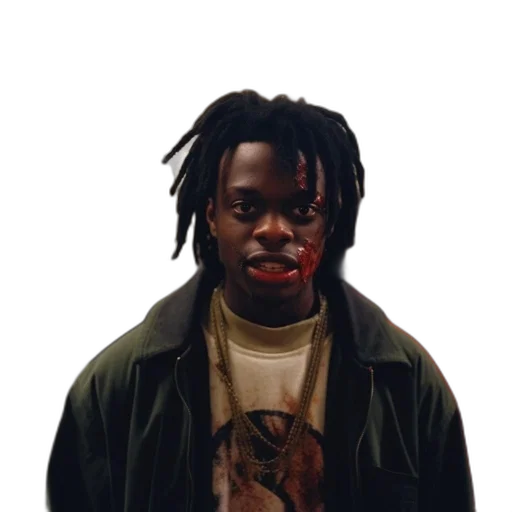 jacket, face, animal, creature transparent PNG cut-out