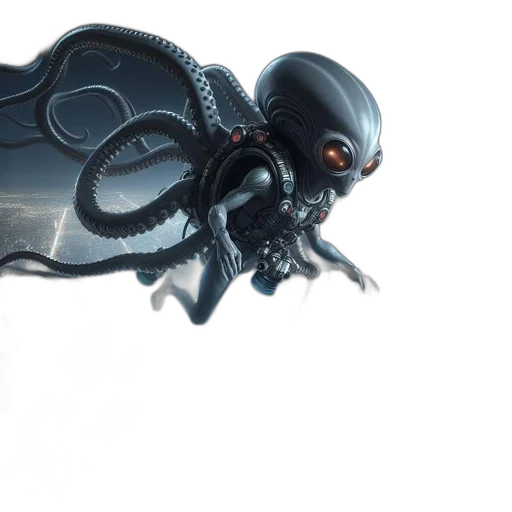 creature, robot, animal, concept art transparent PNG cut-out
