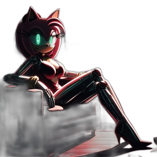 robot, creature, staff, furniture transparent PNG cut-out