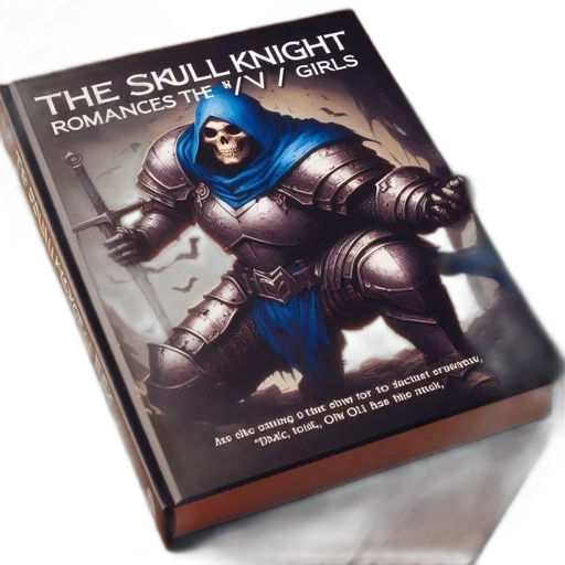 concept art, skeletal, knight, holding transparent PNG cut-out