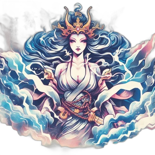 staff, dragon, jewelry, fantasy art transparent PNG cut-out
