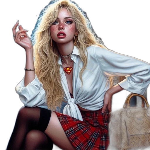 jacket, photorealistic, oil painting, fantasy art transparent PNG cut-out