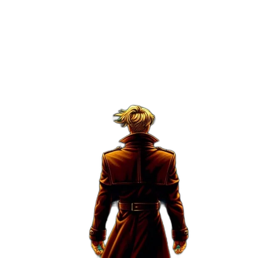 jacket, staff, robot, mask transparent PNG cut-out