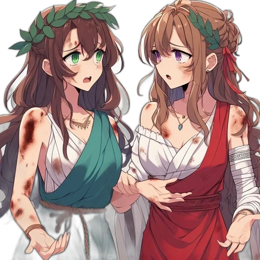 dress, jewelry, anime, pixel art transparent PNG cut-out