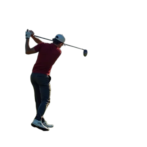 staff, 3d render, concept art, golf transparent PNG cut-out