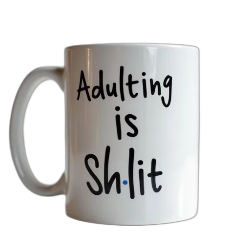 staff, text, white, coffee transparent PNG cut-out