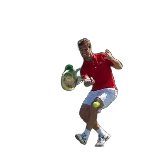 3d render, photorealistic, man, red transparent PNG cut-out