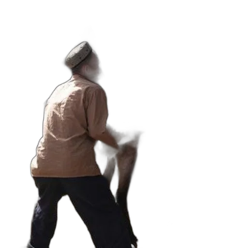 staff, hat, jacket, animal transparent PNG cut-out