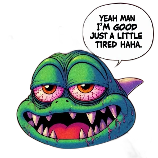 mask, face, creature, comic book art transparent PNG cut-out