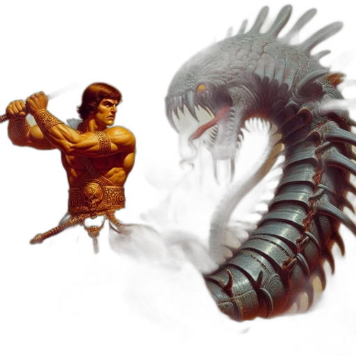 creature, dragon, weapon, sword transparent PNG cut-out