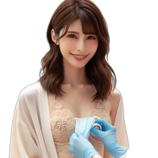 dress, jewelry, mask, photorealistic transparent PNG cut-out
