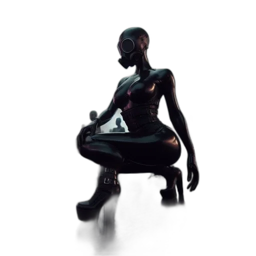 robot, creature, dress, jewelry transparent PNG cut-out