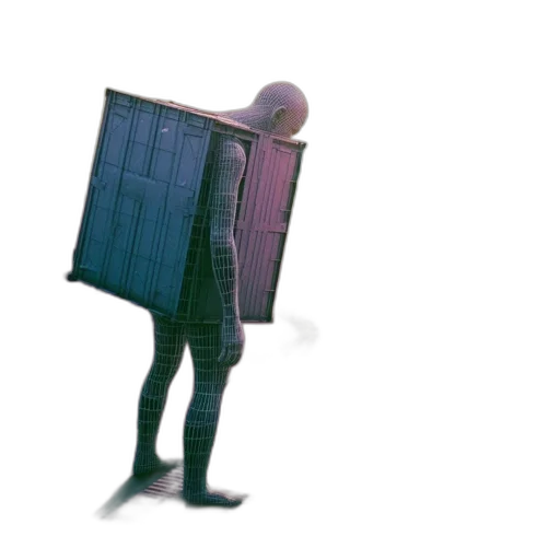 jacket, robot, staff, animal transparent PNG cut-out