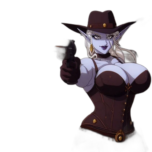 hat, weapon, staff, concept art transparent PNG cut-out