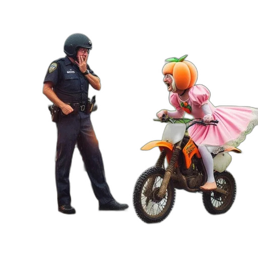 weapon, dress, robot, animal transparent PNG cut-out