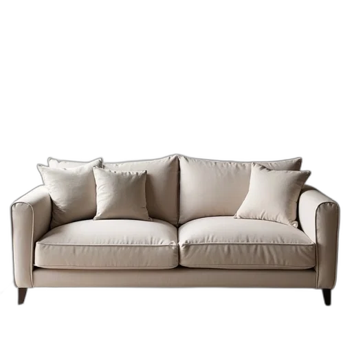 furniture, 3d render, photorealistic, earth tones transparent PNG cut-out