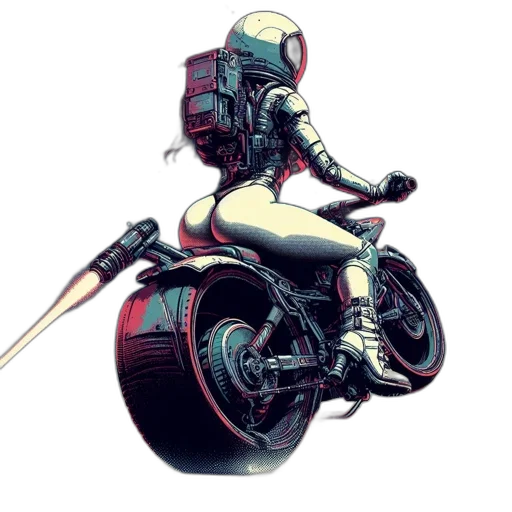 robot, weapon, sword, car transparent PNG cut-out