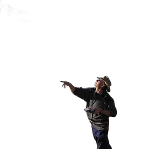 staff, jacket, hat, creature transparent PNG cut-out