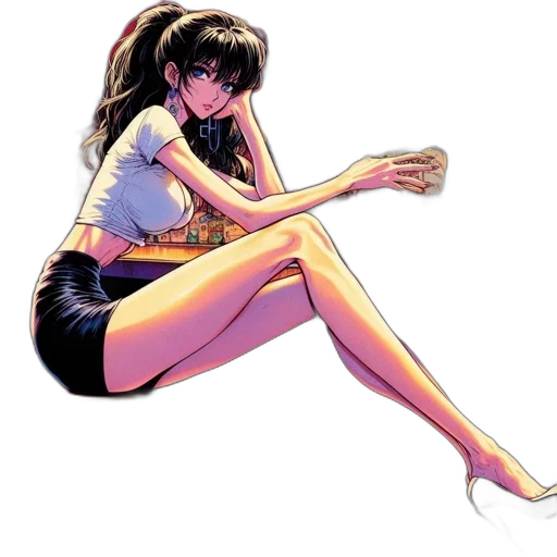 food, comic book art, concept art, anime transparent PNG cut-out