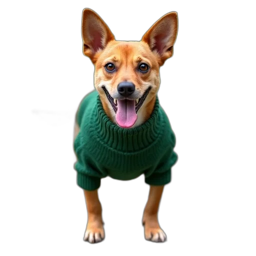 jacket, animal, staff, creature transparent PNG cut-out