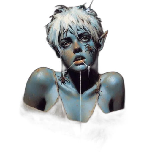 mask, face, creature, robot transparent PNG cut-out
