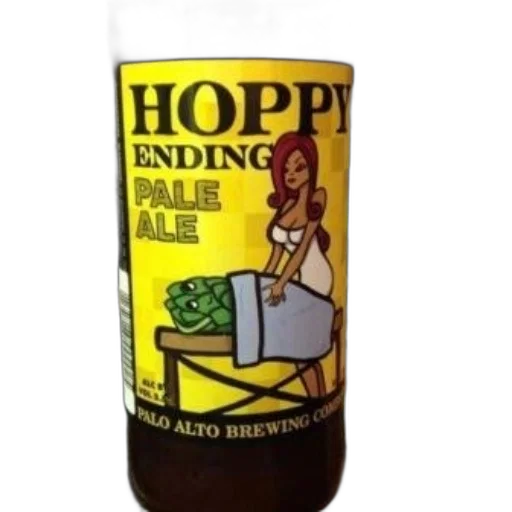 bottle, hoppy, ending, pale transparent PNG cut-out