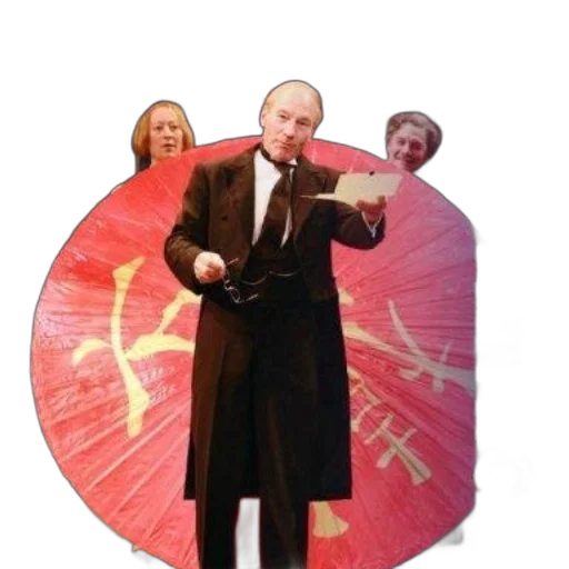 staff, umbrella, weapon, jacket transparent PNG cut-out