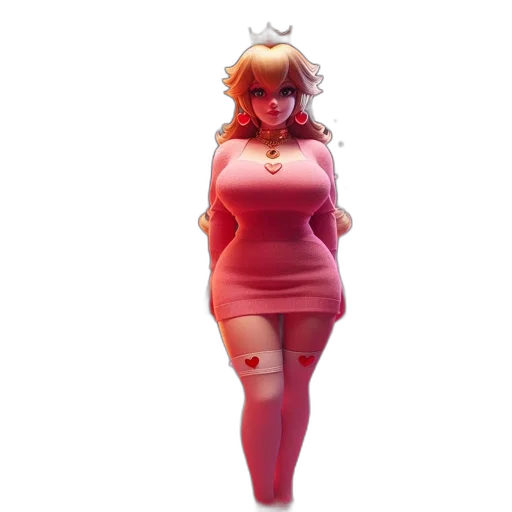 dress, concept art, 3d render, fantasy art transparent PNG cut-out