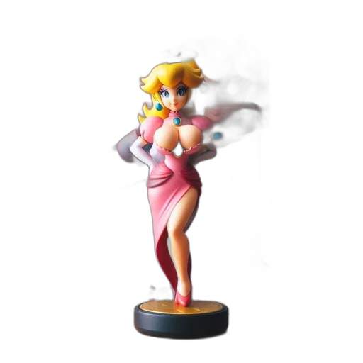 concept art, 3d render, pixel art, vaporwave transparent PNG cut-out