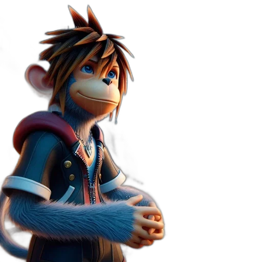 jacket, 3d render, concept art, photorealistic transparent PNG cut-out