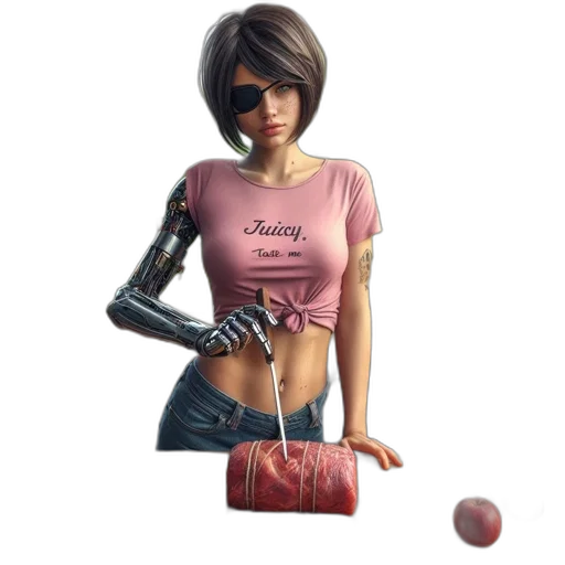 dress, jewelry, concept art, 3d render transparent PNG cut-out