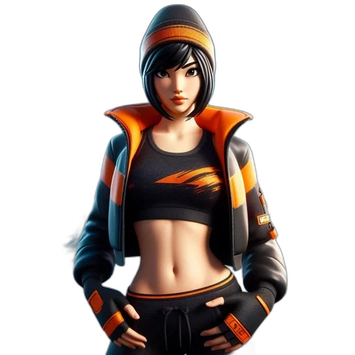jacket, concept art, 3d render, fantasy art transparent PNG cut-out