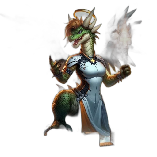 dragon, staff, concept art, fantasy art transparent PNG cut-out