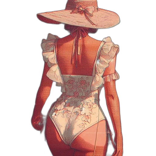 dress, hat, robot, mask transparent PNG cut-out