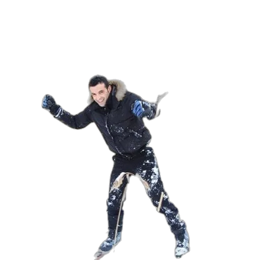 jacket, staff, creature, dragon transparent PNG cut-out