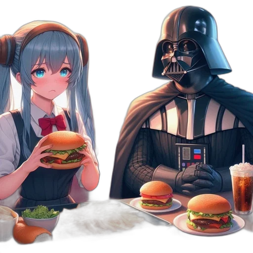 food, robot, weapon, anime transparent PNG cut-out