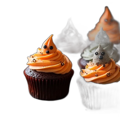 food, 3d render, photorealistic, dark transparent PNG cut-out