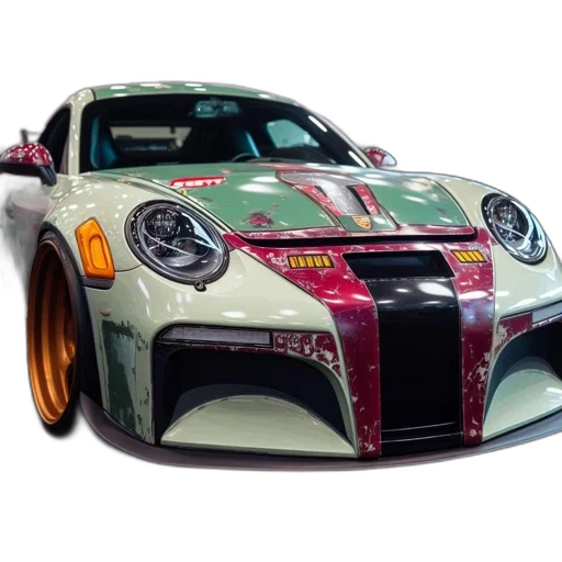 car, 3d render, photorealistic, concept art transparent PNG cut-out