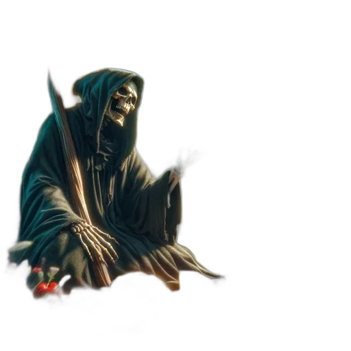 creature, staff, weapon, mask transparent PNG cut-out