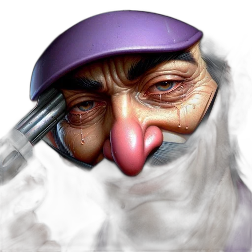 face, mask, hat, photorealistic transparent PNG cut-out