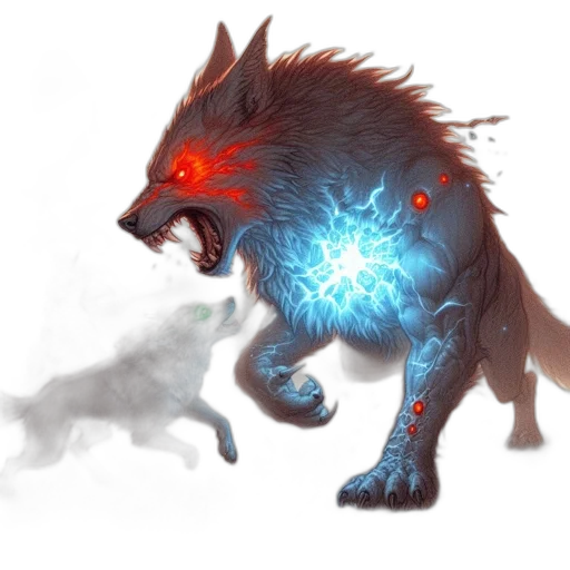 creature, dragon, staff, animal transparent PNG cut-out