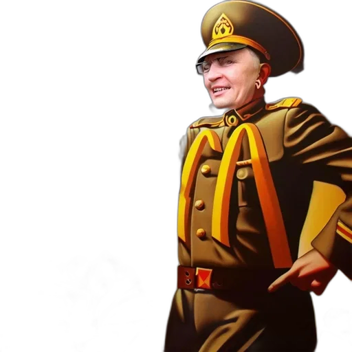 staff, jacket, hat, concept art transparent PNG cut-out
